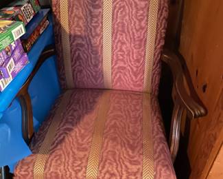 Two Matching Upholstered chairs