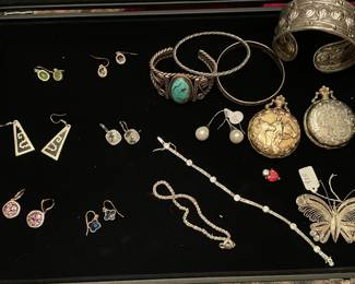 Sterling silver. Pocket watches 