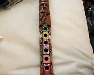 Carved flute 