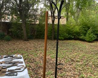 Vintage and antique coat racks 