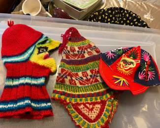 Inca and Asian hats 