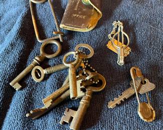 antique keys