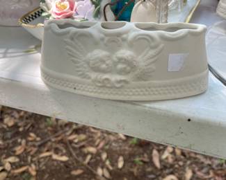 Dresden candle holders 