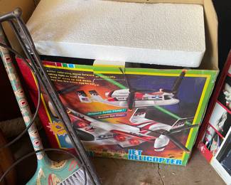 Jet helicopter model plane 