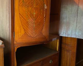 Antique inlaid dresser 
