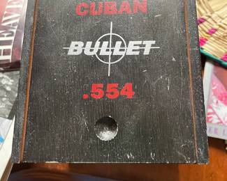 Cuban bullet cigar box