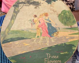 Richard Hudnut 1920s art deco Three Flowers