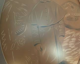  Civil War soldier drawing