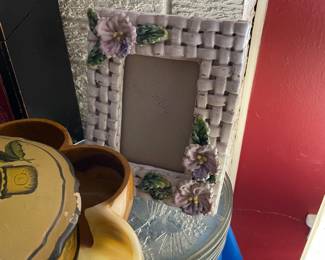 ceramic picture frame