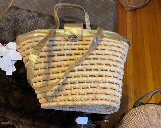 straw purse
