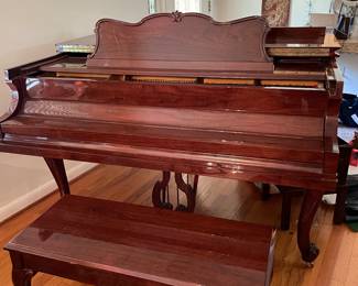 Queen Anne Walnut finish 