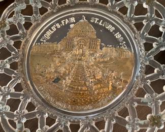 World's fair 1904 St. Louis plate