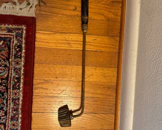 Rare antique tinsmith forming iron collectible blacksmith metal working tool