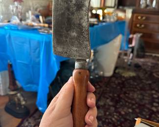 Antique Butchers Cleaver