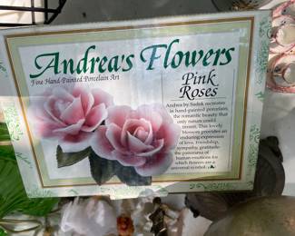 Andrea’s flowers pink roses