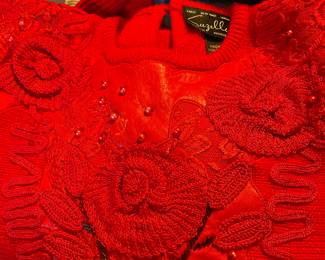 decorative vintage sweater