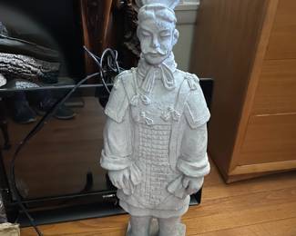 Chinese terracotta clay warrior