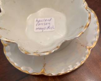 Haviland Ranson mayo dish