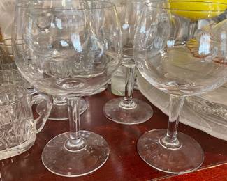 wine glasses