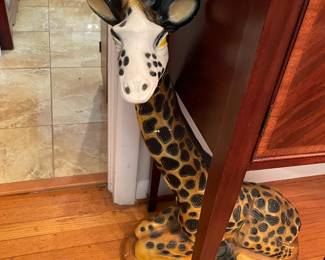 Large giraffe figure 