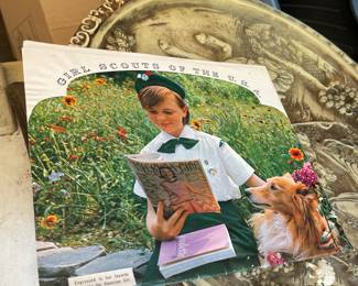 Vintage Girl Scout calendar 