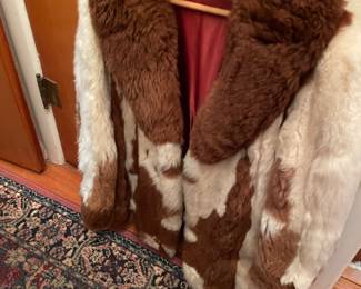 Sheep skin coat