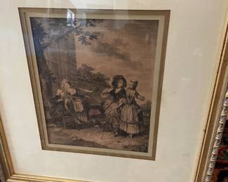 La Promenage du Matin print