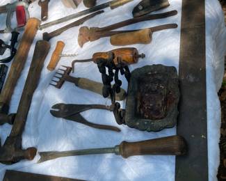 Antique hand tools 