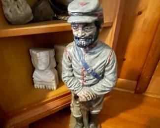 Confederate soldier figure
