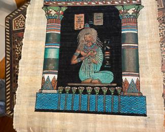 Egyptian  wall hanging 