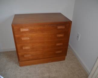 Teak 4 Drawer MCM Chest ( 2 of them)