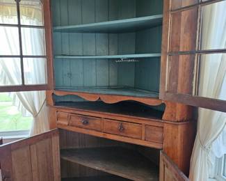 Open showing original paint