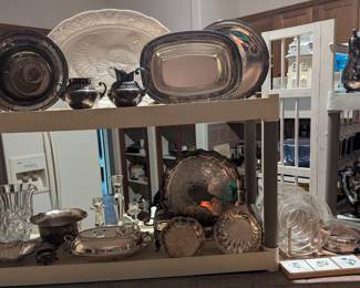 Crystal, Silver plate