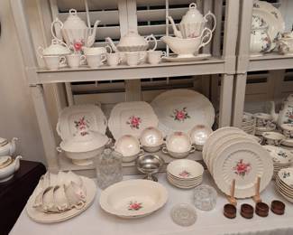 Spode Jewel Billingsley Rose