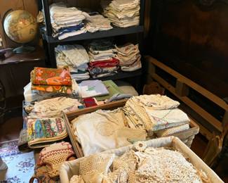 TONS of Vintage Linens