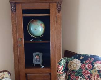 Tall antique cabinet