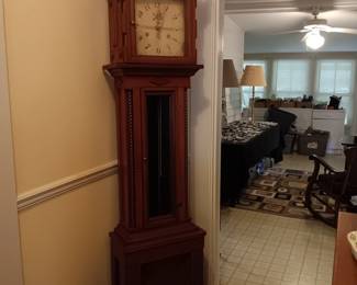 Antique grandfather clock