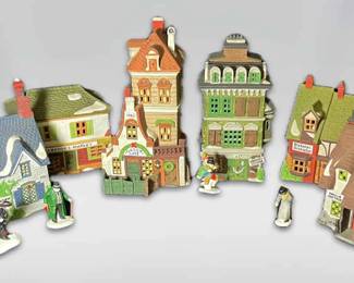 Dept 56 Heritage Village Dickens Village Christmas Carol, Scrooge,  More With Boxes