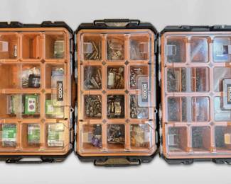 Three Filled Rigid Pro Gear Systems