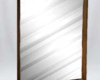 Rectangular Wooden Mirror Heavy