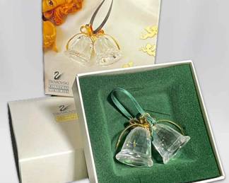 Swarovski Crystal Christmas Memories Bells Ornament