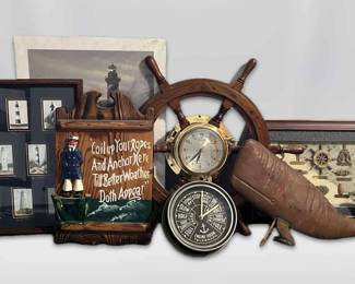 Nautical Themed Decor Artwork