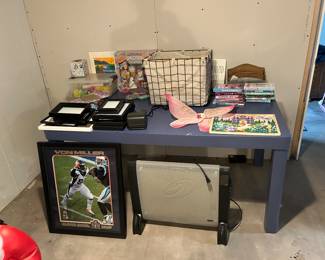 Table
Girls books and early reading materials 