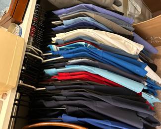 Men’s 2XL golf shirts 
Lots have tags