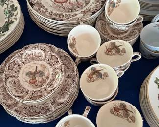 Johnson Brothers Windsor Ware "Wild Turkeys"