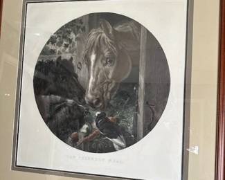 "The Friendly Meal" engraved by Alfred Lucas