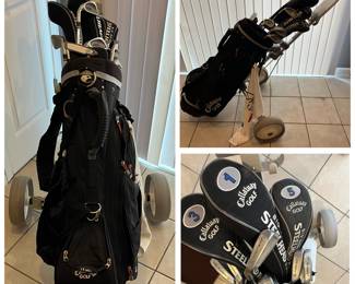 Left handed golf clubs