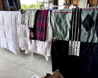 comforters, duvet and throw blankets