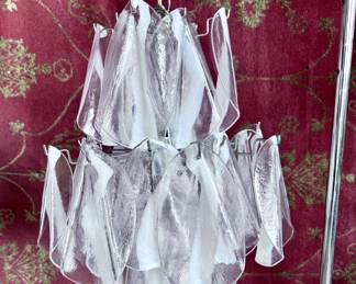 Murano glass chandelier