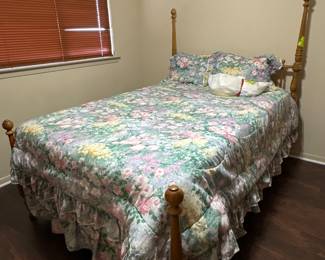 Bed and chest of drawers